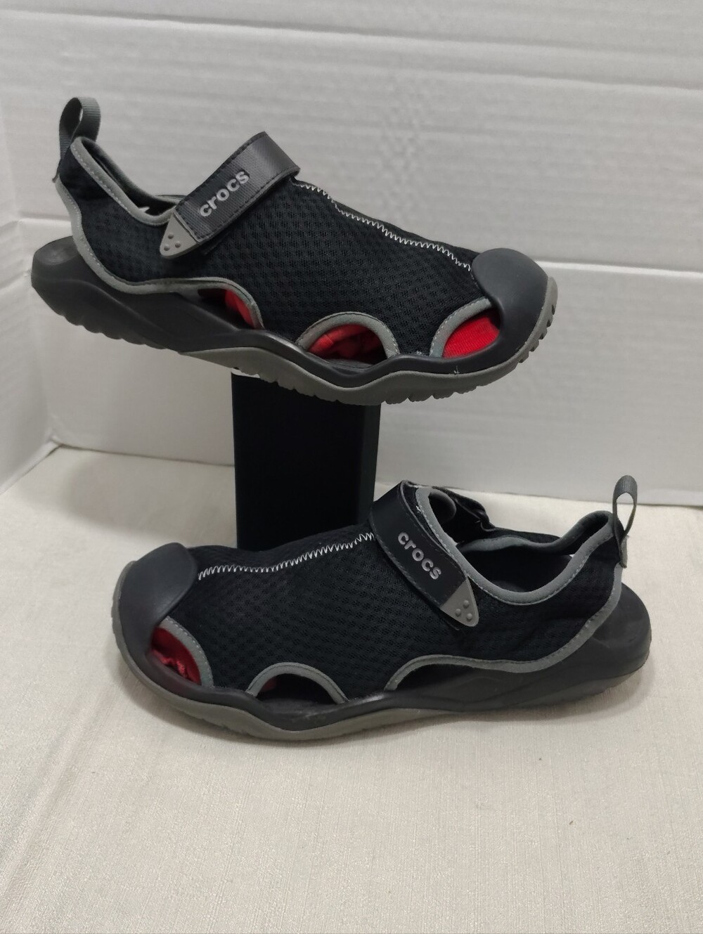 Crocs Swiftwater Mesh Deck Sandals For Men # 11 US Size